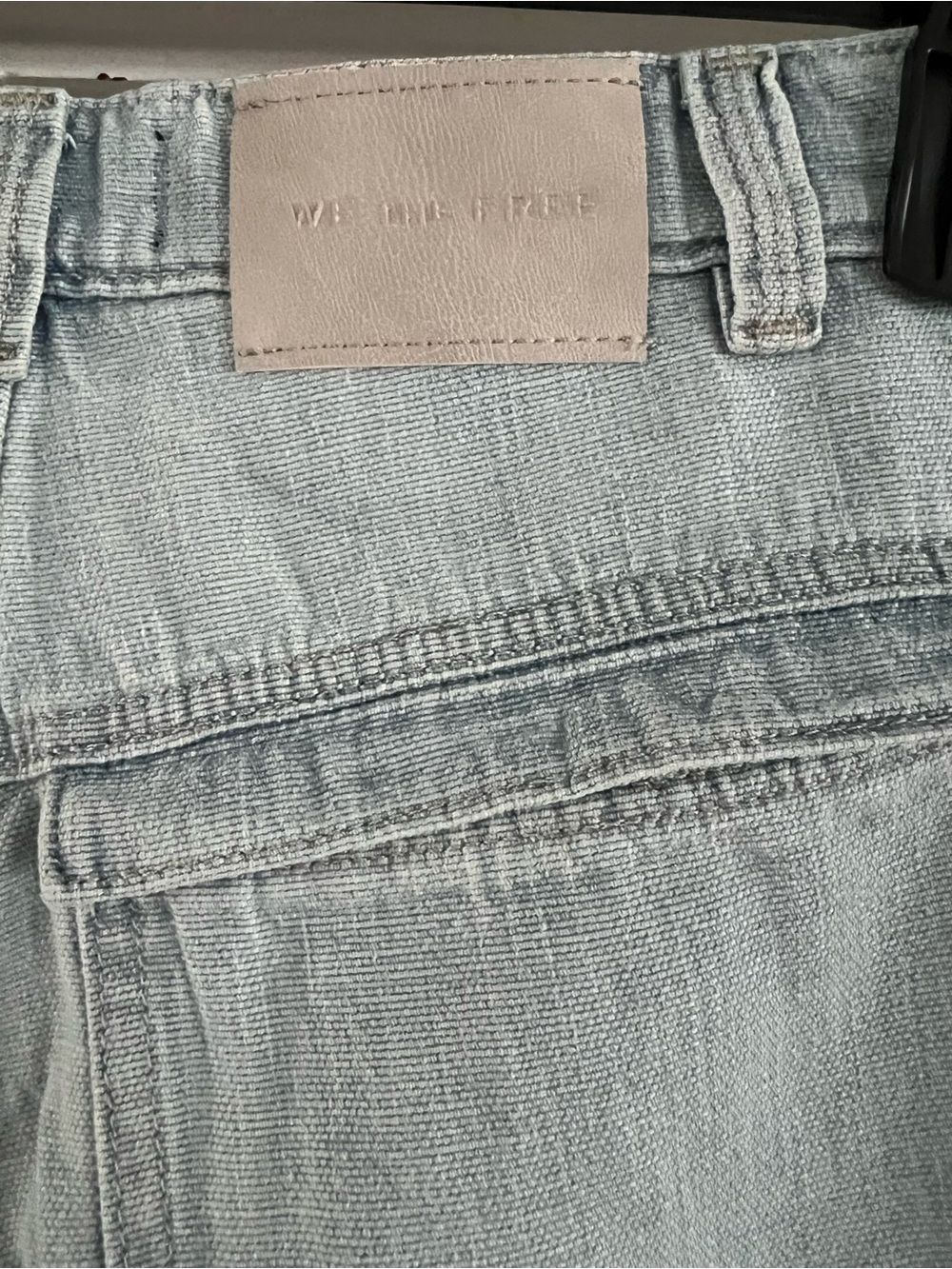 Free People We The Free Trailblazer Convertible Zip Jeans Size 24 NWT - Picture 7 of 16